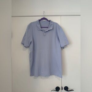 Lululemon Men’s Cotton Blend Polo | XXL | Periwinkle / Light Purple